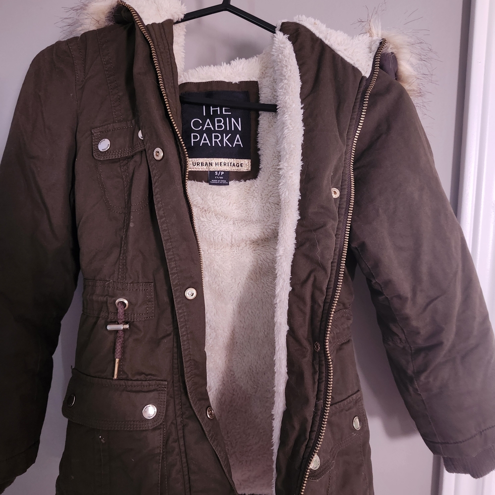 Urban Heritage Olive Utility Jacket